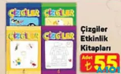 ÇİZGİLER ETKİNLİK KİTAPLARI ÇİZGİLER ETKİNLİK KİTAPLARI